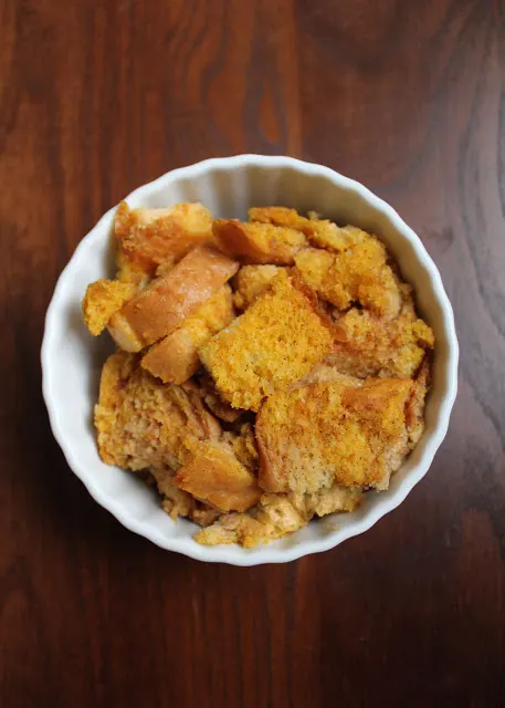 Image of Pumpkin Bread Pudding.